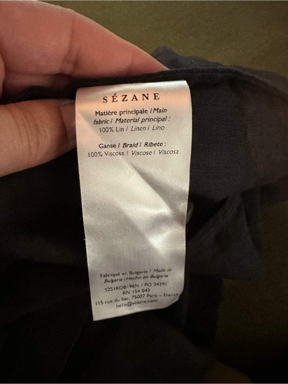 Sezane Fitia Dress, EU 44 - Picture 6 of 7